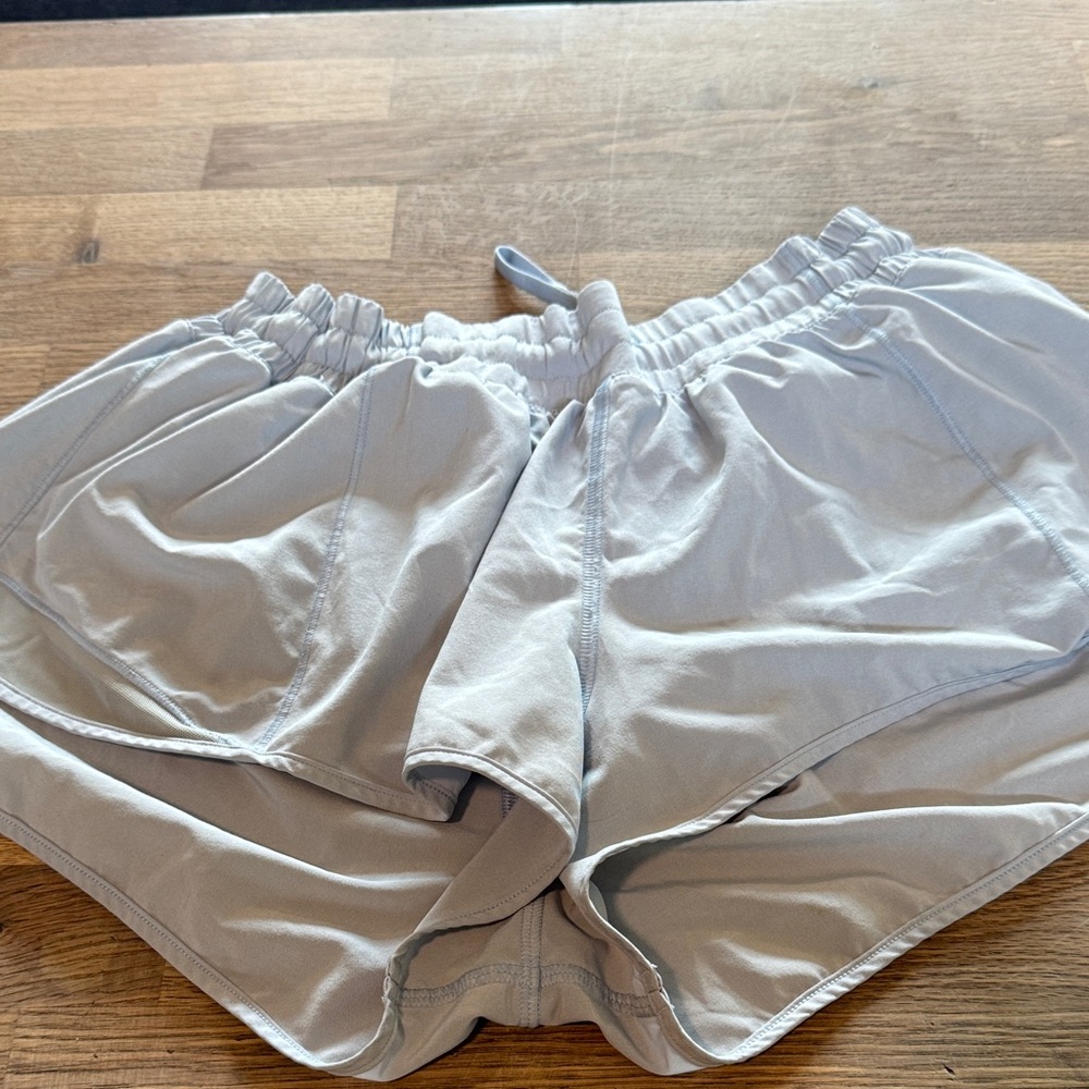 lululemon athletica Light Gray Athletic Shorts